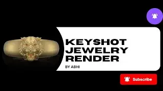 jewelry render with keyshot | ring | Gemvision Matrix | jewelry animation | 7