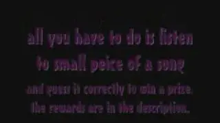 guess the song. ;; CLOSED! congrats RB33ANDY!