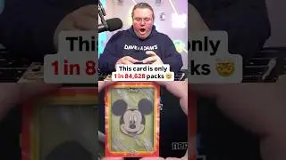 There was only ONE CARD in the pack?!? 🤯
