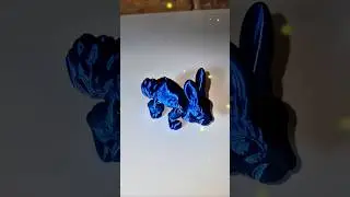 🐰 Hop into the world of 3D printing with this adorable articulated bunny! 🖨️💕#3dprinting