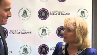 Mayor of Surrey Heath Interview at Camberley Theatre.