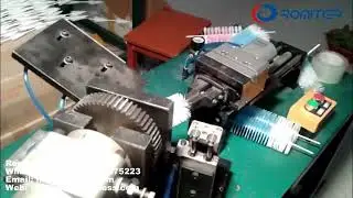 Twisted Wire Clean Brush Head Flower Bending Making Machine