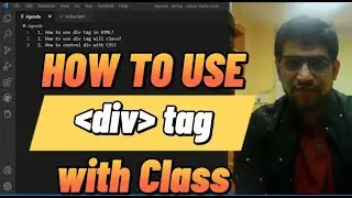 Division tag (div tag) Class 6-How to use div tag in HTML with class?