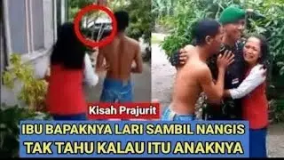 Momen Haru Ketika Prajurit TNI Pulang Kampung Part 3