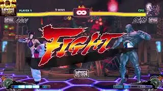 Ultra Street Fighter 4 Juri vs Seth