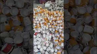 Tea cup manufacturing in the factory #teacup #cup #factory #shorts