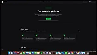 Black Box - Zero-Knowledge Bank, Aleo Buildathon WAVE 1