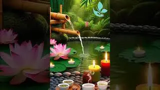 Stress Relief🌿Calm Piano Music & Water Sounds💧Relaxing Music - Sleep Music&bull;Reduce Anxiety & Insomnia
