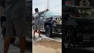Police Unit Detail🚔💦🧼&hellip; #shorts #cardetailing #satisfying