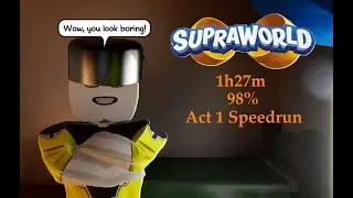 SUPRAWORLD 98% SPEEDRUN! | 1h27m IGT