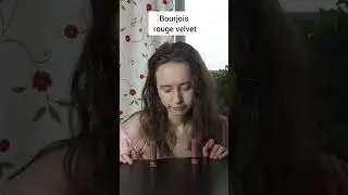 две версии помады bourjois в оттенках 19 и 22