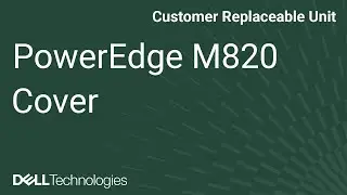 PowerEdge M820 : Side Cover