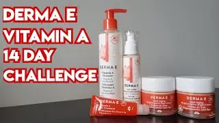 Derma E Anti-Aging Vitamin A 14-Day Challenge Review - Cleanser, Serum, Day & Night Cream, Eye Cream