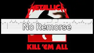 Metallica - No Remorse Guitar Tabs