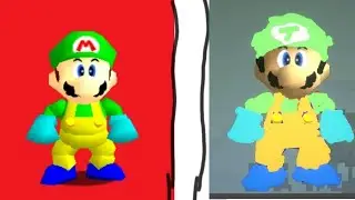 TK64 shorts: Mario turns everybody to melon playgrounds