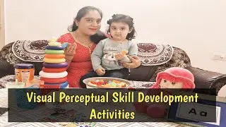 Visual Perceptual skill activities for preschoolers|Improve Visual perceptual skills in toddlers