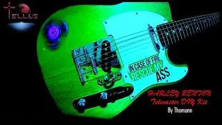 HARLEY BENTON TELECASTER DIY KIT SHORT DEMO!