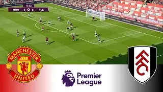 Manchester United vs Fulham - Premier League 2025/26 | Full Match All Goals | PES 21 Gameplay