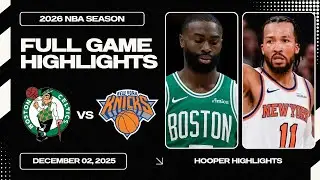 Boston Celtics vs New York Knicks Full Game Highlights | Dec 2 | 2026 NBA Season
