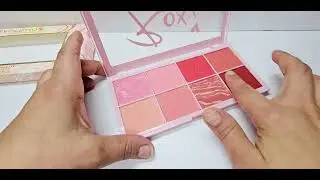 makeup revolution X Roxxsaurus blush burst  palette