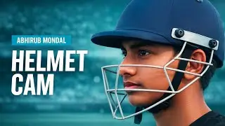 &ldquo;Batsman&rsquo;s Real View 😱 | Helmet Cam POV Cricket 🏏&rdquo;
