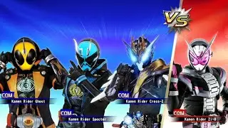 仮面ライダージオウVS仮面ライダーゴースト、仮面ライダースペクター＆仮面ライダークロスZ 