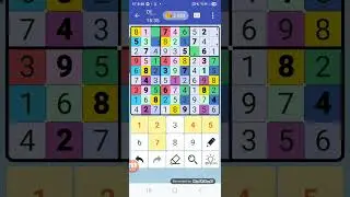 [#퍼즐인생] #Puzzle #스도쿠 #Sudoku, star 2689, Classic Color 어려움 039 #만일의행복, 55/1000, 20260113 by 구기동아저씨