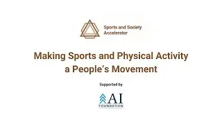 Making Sports and Physical Activity a People's Movement