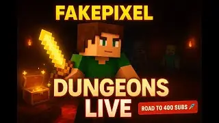 FakePixel Dungeons LIVE | Insane Loot Hunt & Boss Fights | Road to 1K