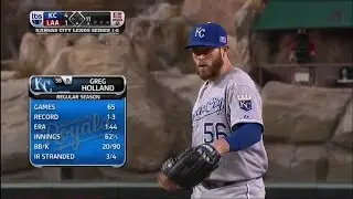 Greg Holland Strikeouts 2014