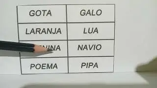 CARTELA 13/TIO CLÁUDIO ENSINANDO A LER DE FORMA SIMPLES