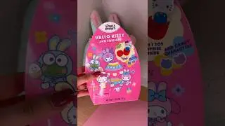 [ASMR] HELLO KITTY AND FRIENDS EASTER SURPRISE 🎀 #asmr #unboxing #sanrio #hellokitty #shorts