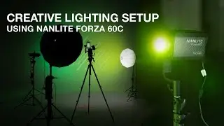 Creative Beauty Lighting using Nanlite 60c