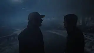Mr robot 4x04 - Tyrell and Eliott conversation in the woods