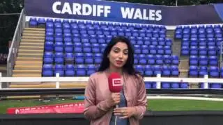 Zainab Abbas reporting before Pakistan v Sri Lanka CT17 | Zainab Abbas