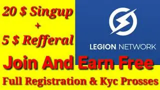 LEGION NETWORK Register 20 $ Referral 5 $  Best Future This Coin