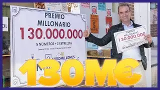 REPARTIMOS 130 MILLONES € EN EUROMILLONES 💰 Lotería Parquesol