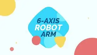 6-axis Robotic Arm #3DPrinted #Servo#Arduino#inforob