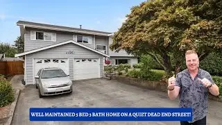 WELL MAINTAINED 5 BED 3 BATH HOME ON A QUIET DEAD END STREET!