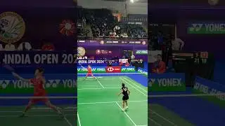 Women's Singles Rally Okkuhara🔥#badmintonlovers #badmintonindonesia #badminton #england #europe
