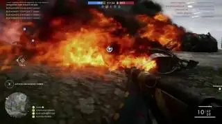 Funny Tank road kill Battlefield 1