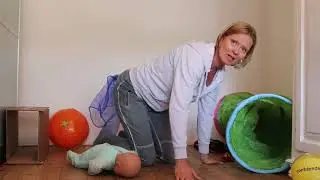 5 kruipen Baby ontwikkelstap