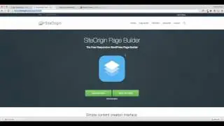 Download SiteOrigin Page Builder Plugin - Make A Website - Part 8