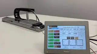 Magnetic Linear Motor UNIMOTION. Linear Unit CTL 145. Homming