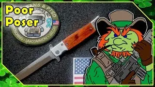 SOG Assisted Opening Knife - SOG Flash Tanto Fake Knife Review