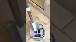 This flat mop is an absolute game changer! #mop #mopping #moppingfloors