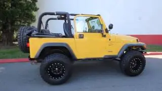 2001 Jeep Wrangler Sport  | Yellow | 1P308899 | Seattle | Bellevue