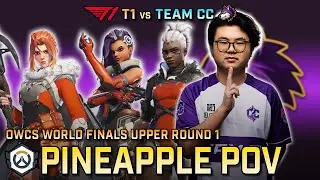 [ Pineapple ] CRISP Hitscan Aim | T1 vs Team CC | OWCS World Finals Upper Round 1