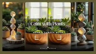 Plants for Anxiety Relief 🌿 Calm & Gentle Home Ambience
