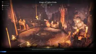 Game play Lost Ark Abyssal Dungeon Forge of fallen pride ลงไปต่อยบอสแบบถอดสมอง